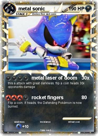 Pokemon metal sonic