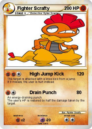 Pokemon Fighter Scrafty