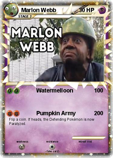 Pokemon Marlon Webb