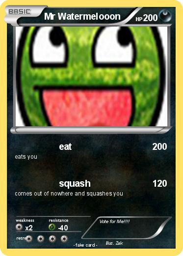 Pokemon Mr Watermelooon