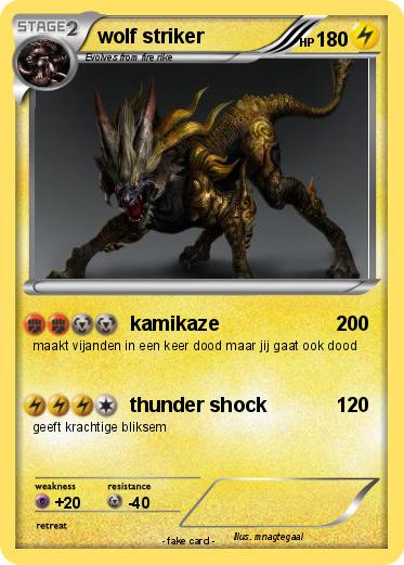 Pokemon wolf striker