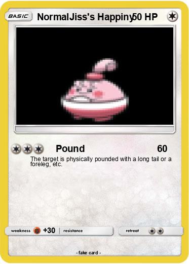 Pokemon NormalJiss's Happiny