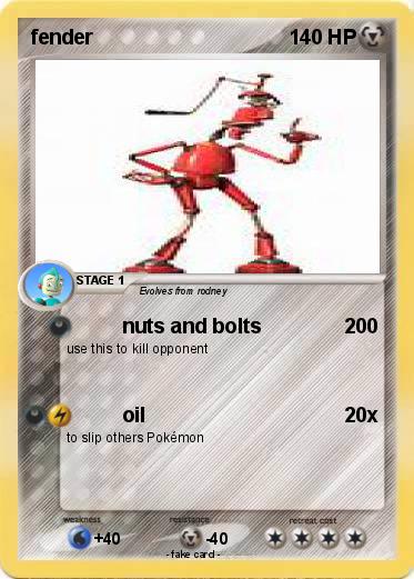 Pokemon fender
