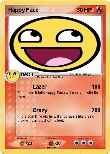 Pokemon Happy Face