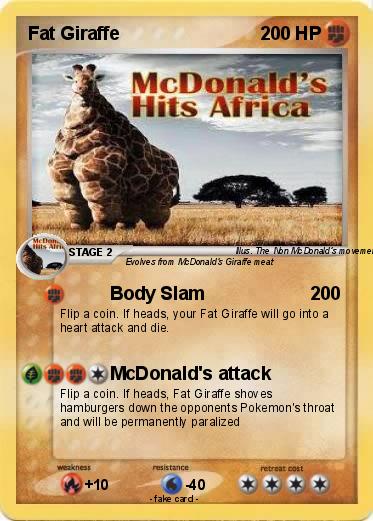 Pokemon Fat Giraffe