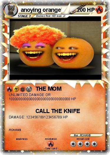 Pokemon anoying orange