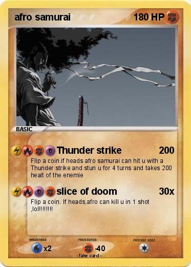 Pokemon afro samurai