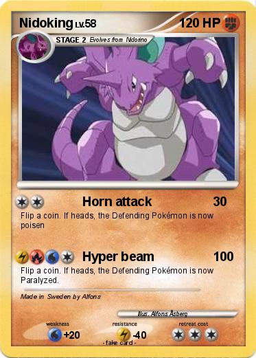 Pokemon Nidoking