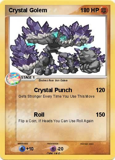 Pokemon Crystal Golem