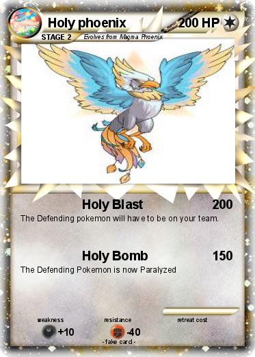 Pokemon Holy phoenix