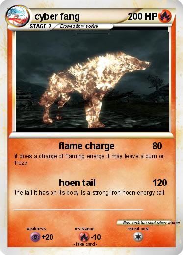 Pokemon cyber fang