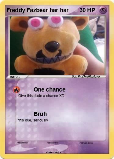 Pokemon Freddy Fazbear har har