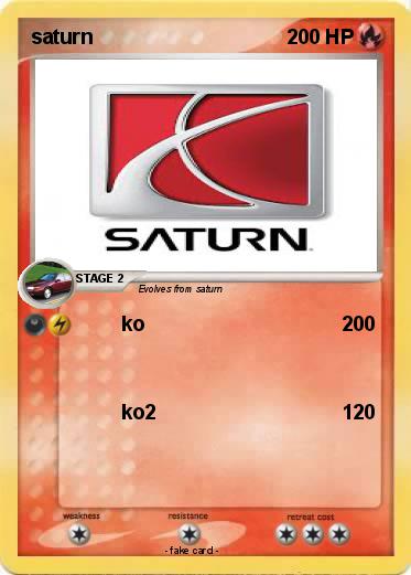 Pokemon saturn
