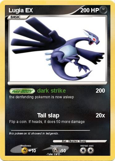 Pokemon Lugia EX