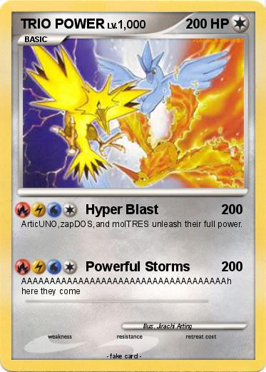 Pokemon TRIO POWER