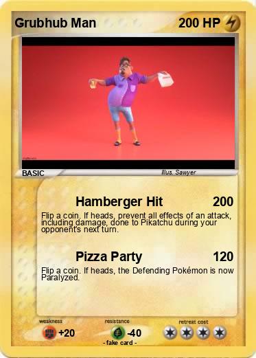 Pokemon Grubhub Man