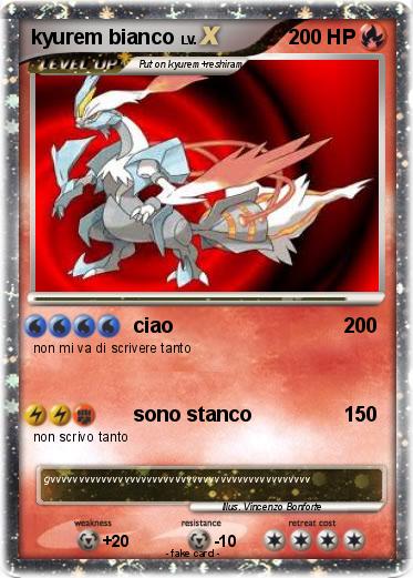 Pokemon kyurem bianco