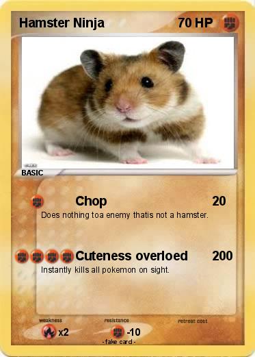 Pokemon Hamster Ninja