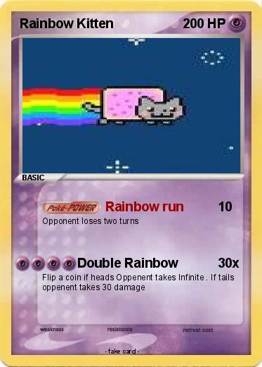 Pokemon Rainbow Kitten