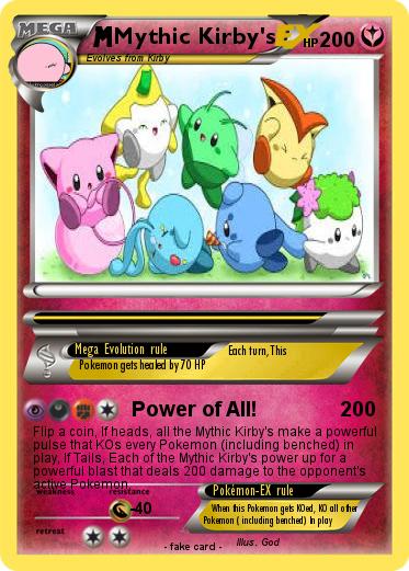 Pokemon Mythic Kirby's