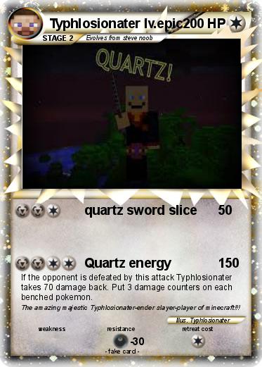 Pokemon Typhlosionater lv.epic