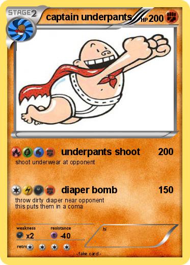 Pokemon captain underpants