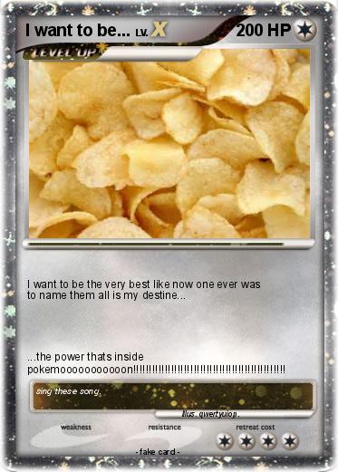 Pokemon I want to be...