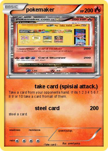 Pokemon pokemaker