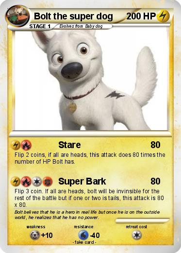 Pokemon Bolt the super dog
