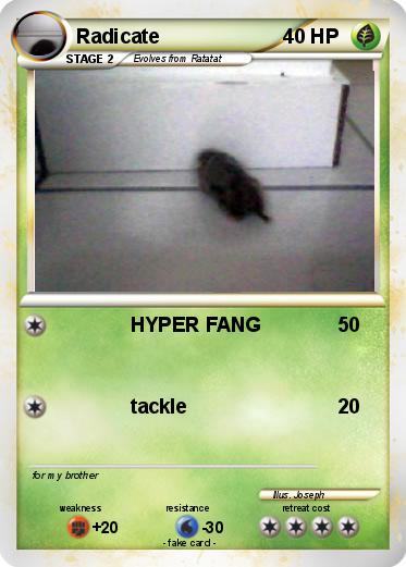 Pokemon Radicate