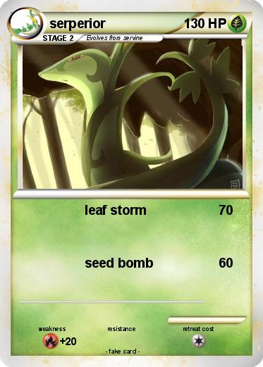 Pokemon serperior