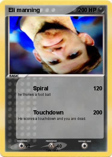 Pokemon Eli manning