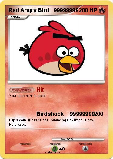 Pokemon Red Angry Bird   99999999