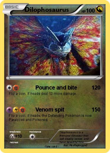 Pokemon Dilophosaurus