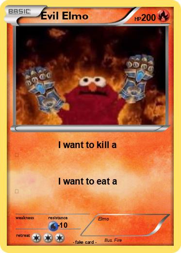 Pokemon Evil Elmo