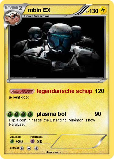 Pokemon robin EX