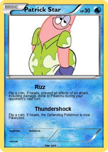 Pokemon Patrick Star