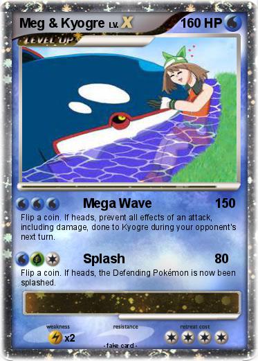Pokemon Meg & Kyogre Pokemon Meg & Kyogre