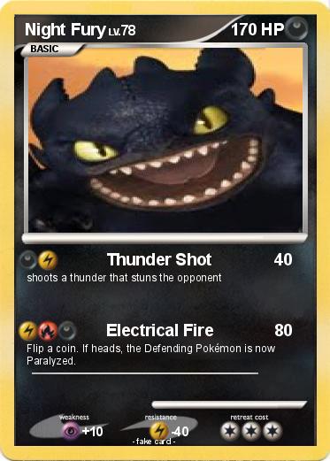 Pokemon Night Fury