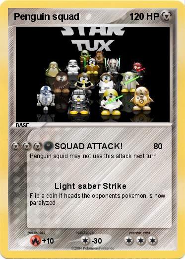 Pokemon Penguin squad