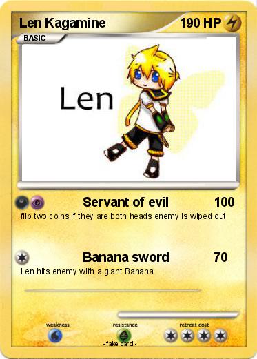Pokemon Len Kagamine