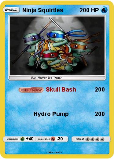 Pokemon Ninja Squirtles