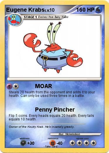 Pokemon Eugene Krabs