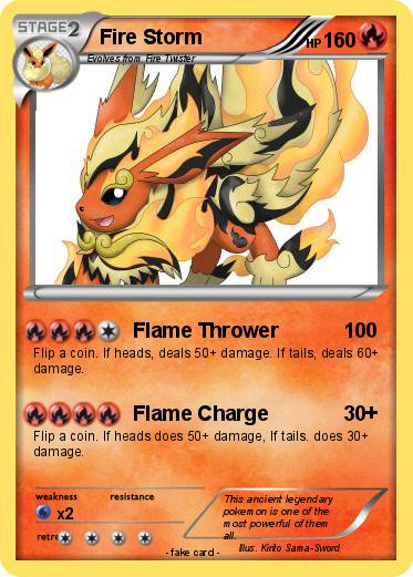 Pokemon Fire Storm