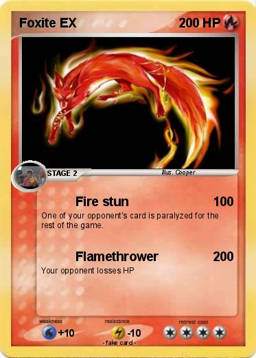 Pokemon Foxite EX