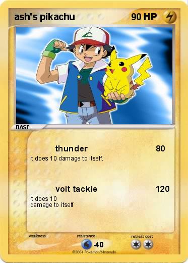 Pokemon ash's pikachu                  