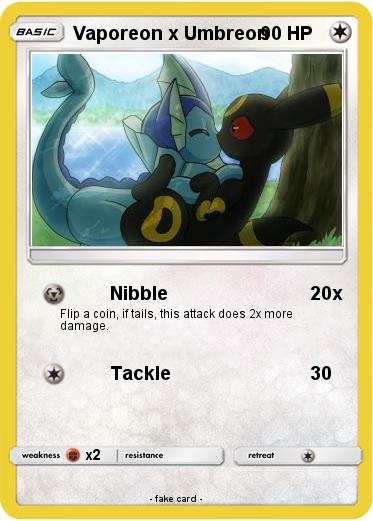 Pokemon Vaporeon x Umbreon