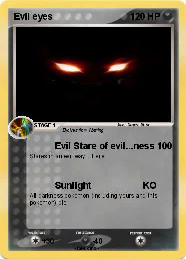 Pokemon Evil eyes