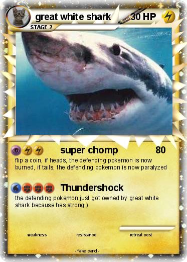 Pokemon great white shark