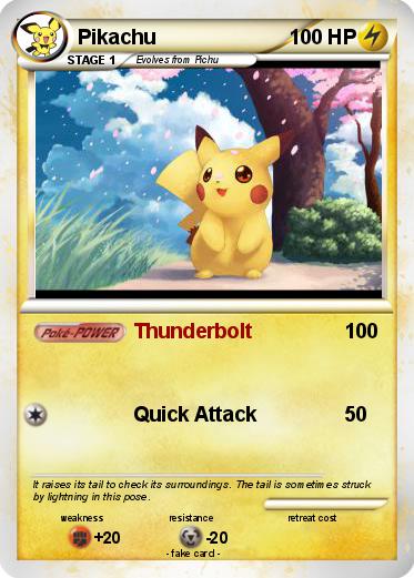 Pokemon Pikachu